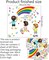 Small Hands Change The World" Wall Decals - Inspirational Rainbow Handprint Wall Stickers - Colorful Watercolor Decor for Classrooms, Playrooms, Nurseries, & School Libraries